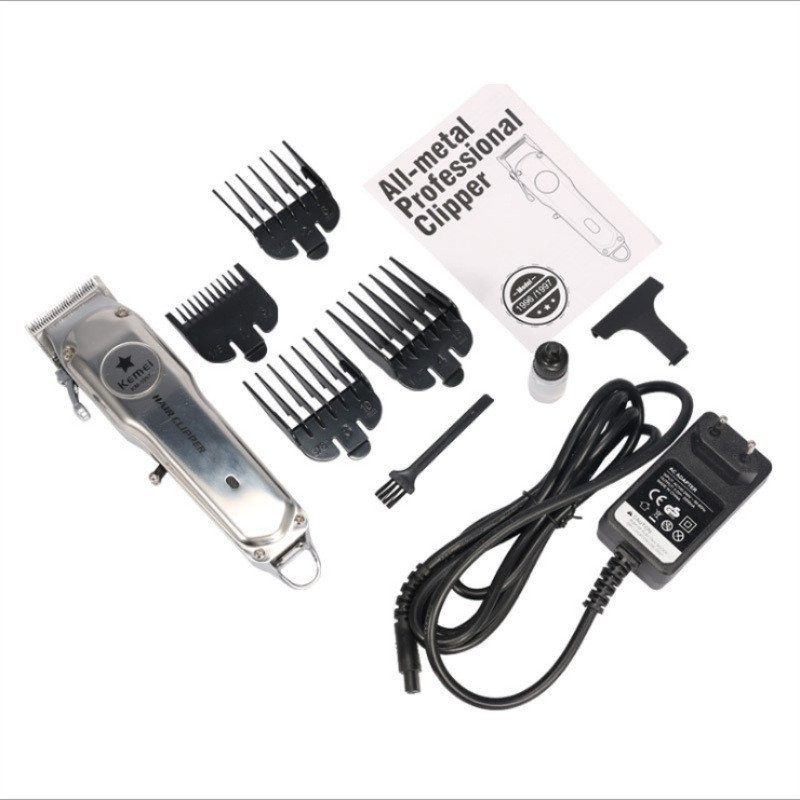 ปัตตาเลี่ยนผม KM-1996 ปัตตาเลี่ยนผมไฟฟ้า Body KM-1998 โลหะทั้งหมด KM-1997 หัวน้ํามัน Kemei PBKO