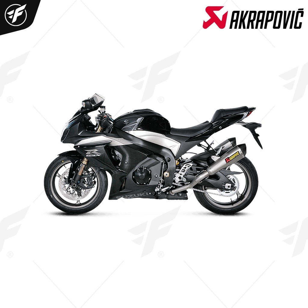 ท่อสูตร/ท่อแต่ง/ท่อไอเสีย Akrapovic Slip on titanium: for Suzuki GSXR1000 09-11