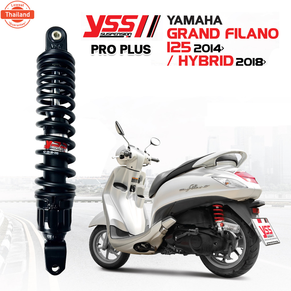 YSS Pro Plus Grand Filano 125 2014-2022 โช๊คYSS ความยาว 315 มม. ประกันศูนย์6เดือน