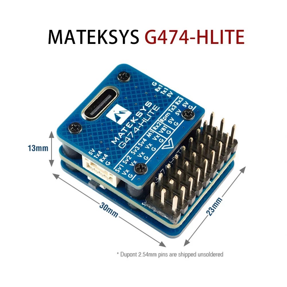 Matek Rotorflight Flight Control G474-HLITE เฮลิคอปเตอร์ปีกคงที่รุ่นเครื่องบิน Drone 42688