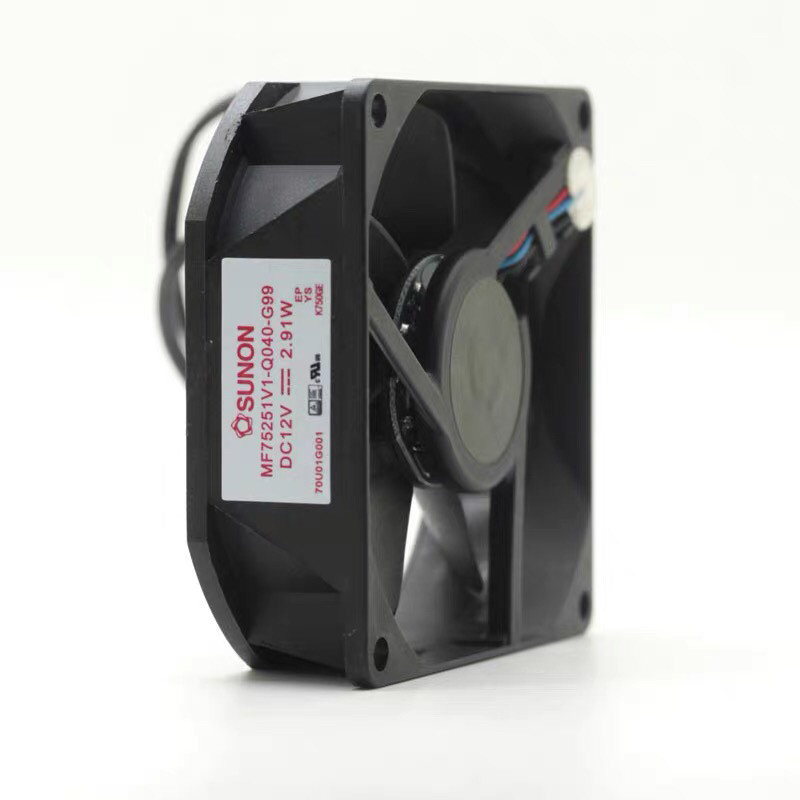 Jianzhun MF75251V1-Q000-G9 พัดลมโปรเจคเตอร์ดั้งเดิม 7525 12V 2.91 W
