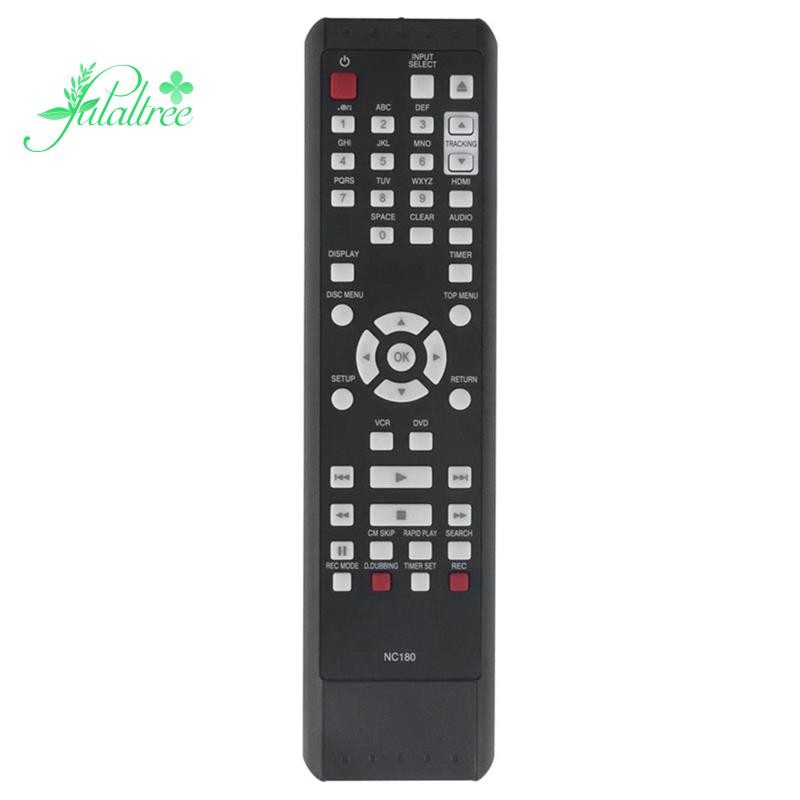 [ ]NC180 รีโมทคอนโทรลสําหรับ DVD VCR NC180UH ZV427FX4 ZV427FX4A Recorder