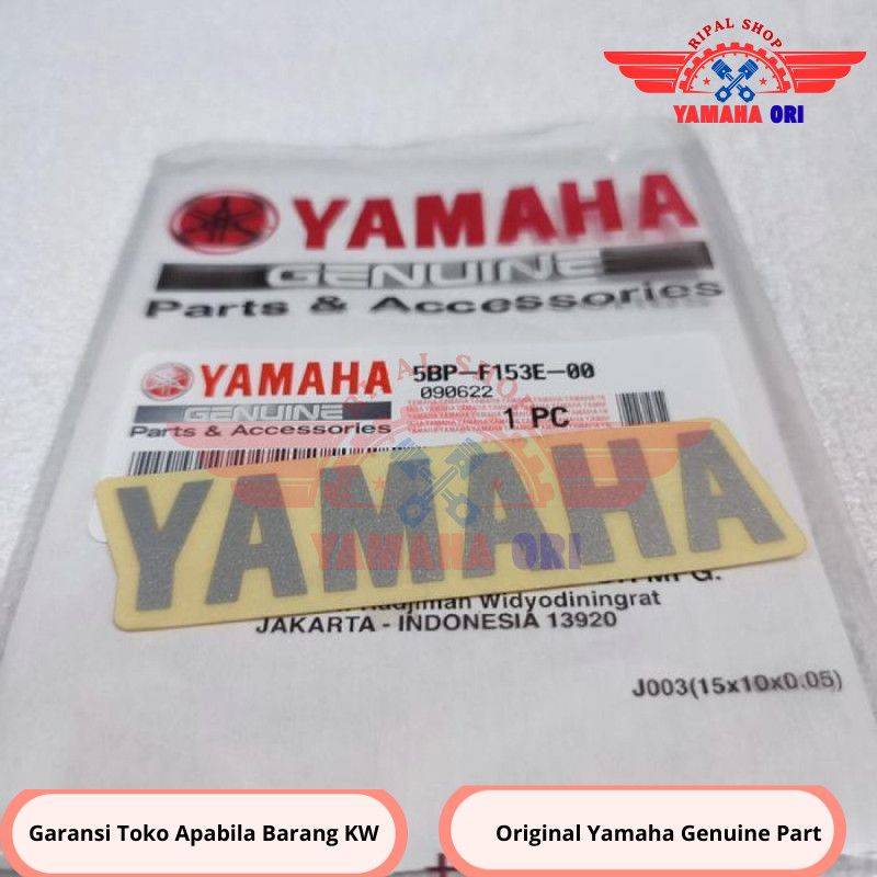ใหม่ ORIGINAL YAMAHA RX KING TOOLBOX STICKER EMBLEM 5BP-F153E-00