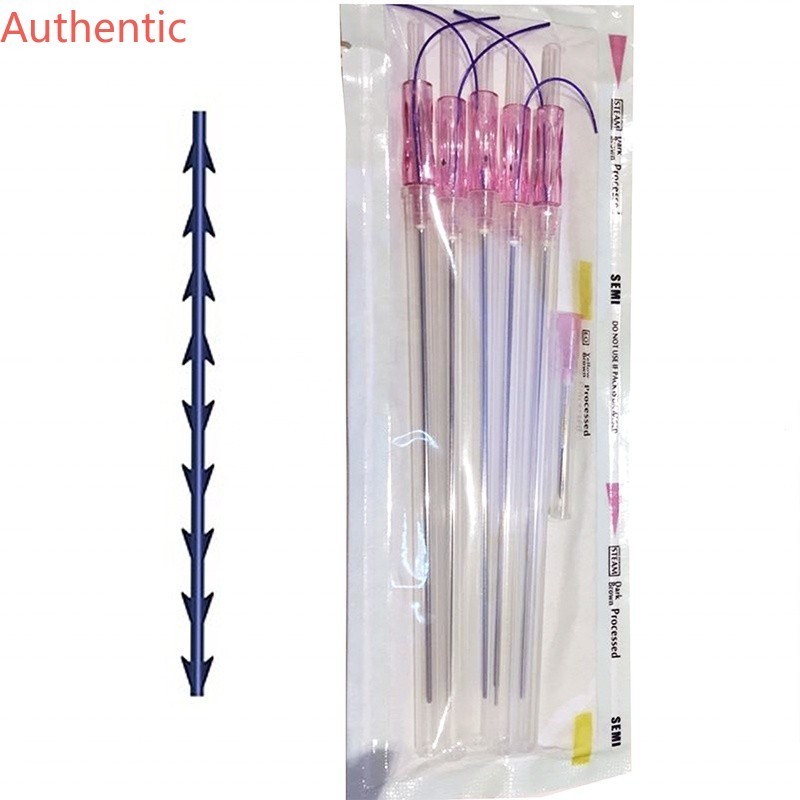 20pcs PLA-CL UVE RAL 18g 100mm PDO Fishbone Line PCL Press Cog