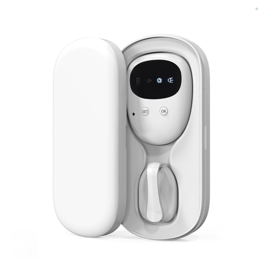 ไร้สาย Bedwetting Alarm Pee Alarm พร้อมตัวรับสัญญาณ & Clip-on Transmitter สําหรับชาย Grils เด็กการฝึกอบรมไม่เต็มเต็ง Elder Care 10-20M ช่วงที่มีประสิทธิภาพการสั่นสะเทือนเสียงเตือน Batt ในตัว