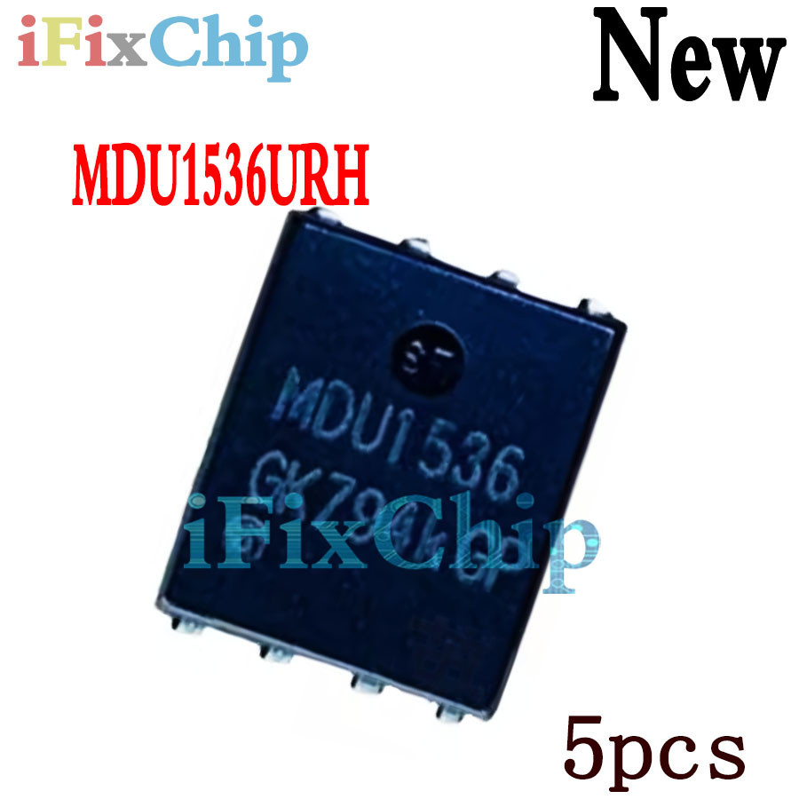 5 ชิ้นใหม่เอี่ยม MDU1536 MDU1536URH QFN-8