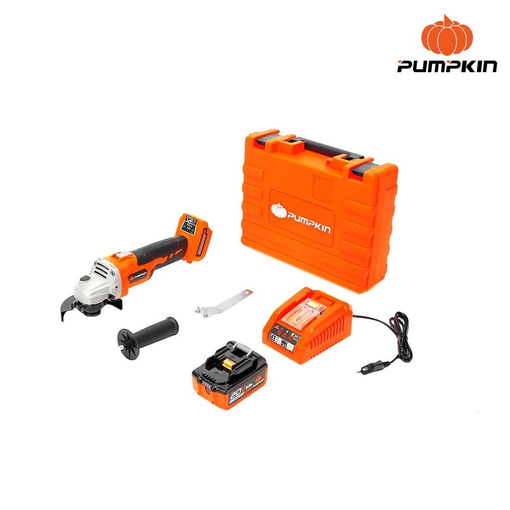 PUMPKIN INFINITY POWER 20V เจียรมือไร้สาย ไร้แปรงถ่าน 4นิ้ว Li-ion รุ่น INF-4AGBL (50279)