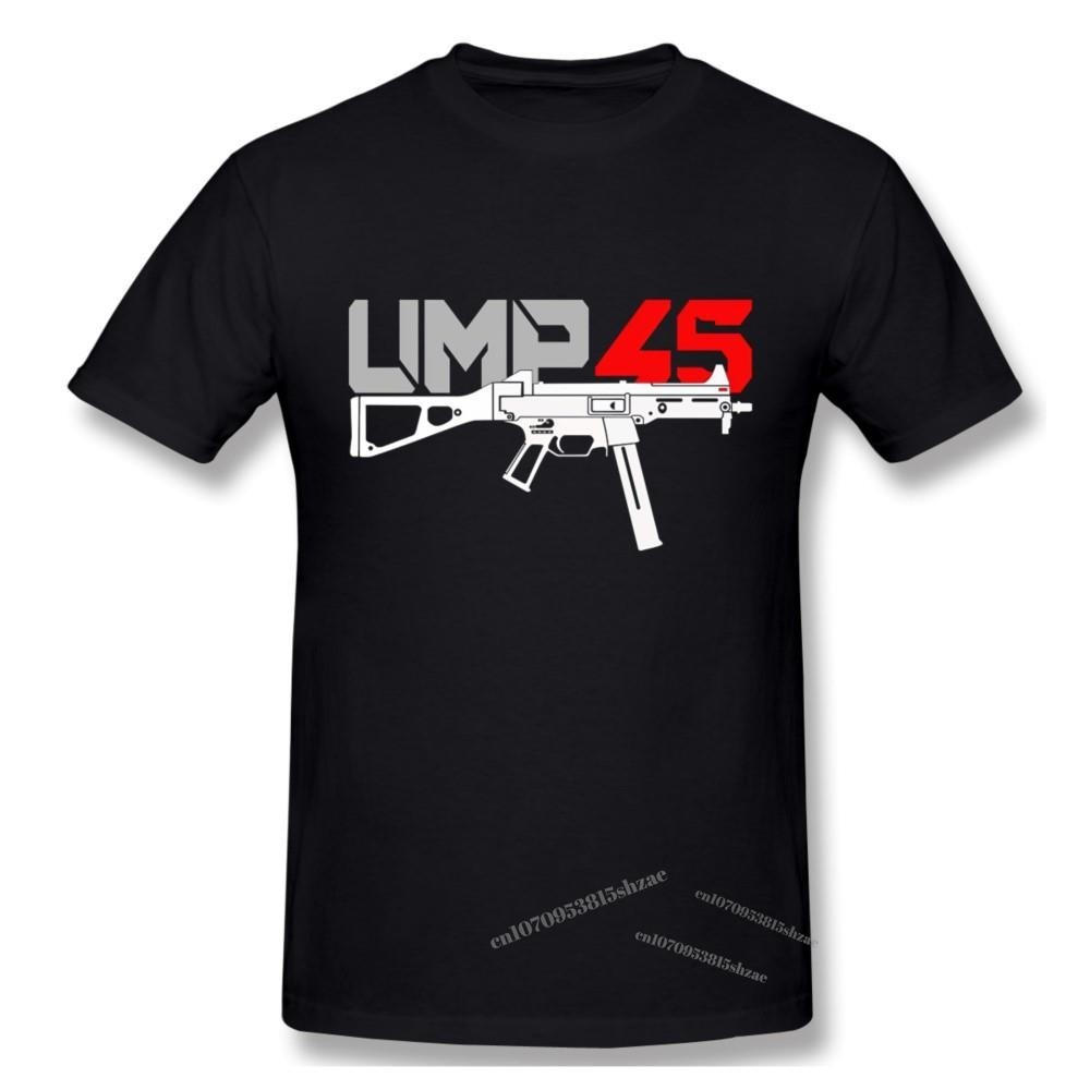 UMP 45 Sub Machine Gun Tshirt man T เสื้อผู้หญิง