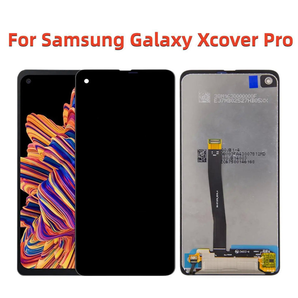 SAMSUNG Inสต็อก6.3 Original G715 LCDสําหรับSamsung Galaxy Xcover Pro G715FNจอแสดงผลLCDหน้าจอสัมผัสสํ