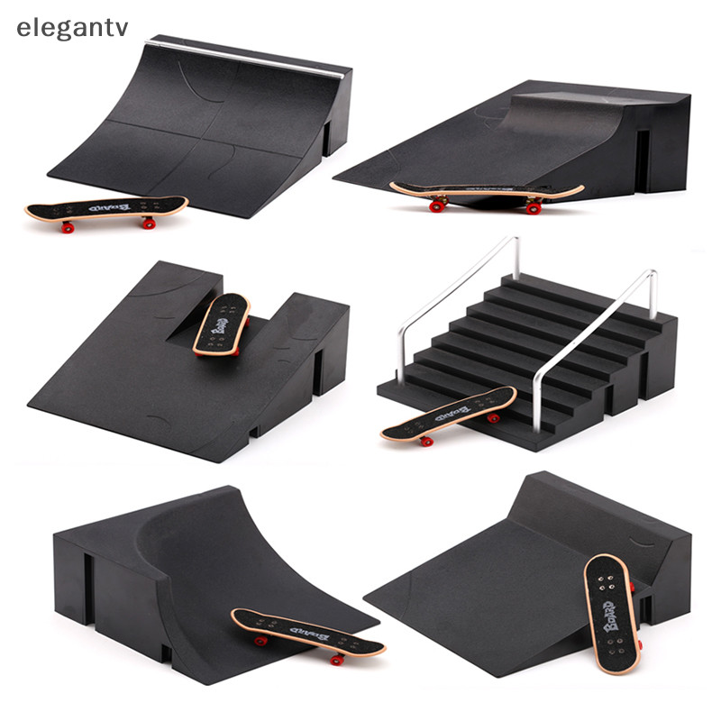 Egn Finger Skateboards Toy Set Mini Training Skag Board with Ramp Track N