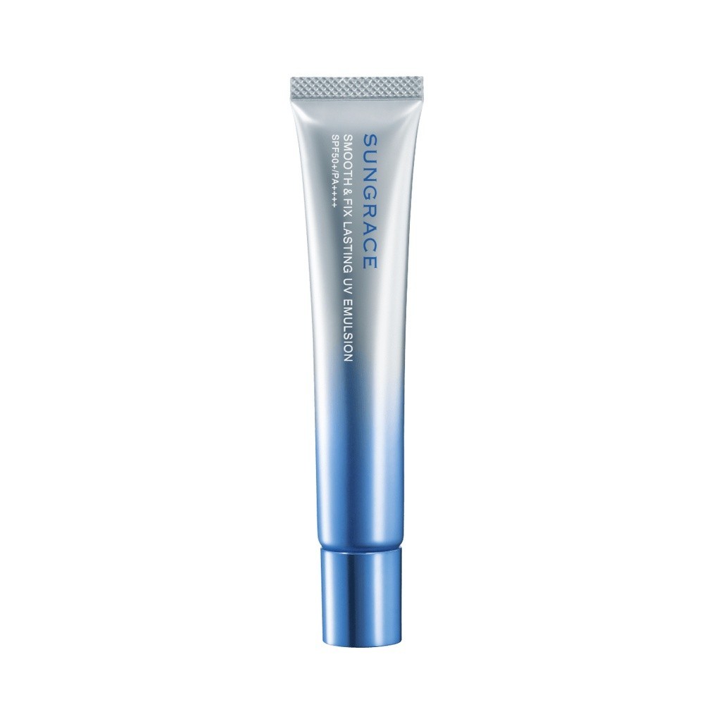 SUNGRACE SMOOTH & FIX LASTING UV EMULSION SPF50+ / PA++++ ซันเกรส เบส แมคอัพ เมคอัพเบสผสมครีมกันแดด