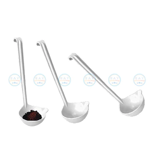 Pioneer (3อัน) กระบวยมีปากเท 20,30 ซม PN9128 PN9129 ไพโอเนีย กระบวยตักน้ำ กระบวยชานมไข่มุก ที่ตักน้ำจิ้มปากเท ช้อนตักแกง