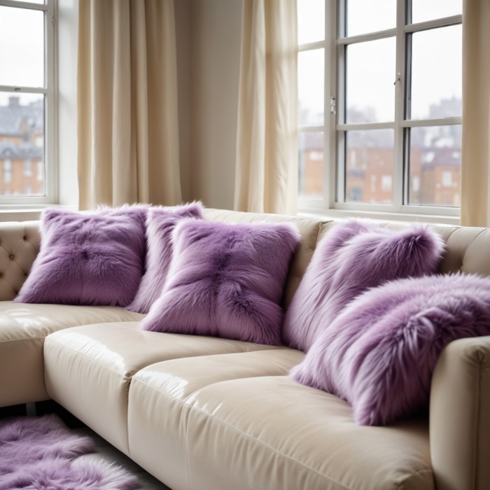 RASFUR FUR PILLOW UK 40X40CM RAFSUR LP