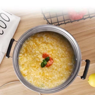 CookShop หม้อต้มแกง หม้อต้มอาหาร หม้อสแตนเลส 2 หู หม้อสแตนเลส cooking pot หม้อเคลือบ หม้อด้ามจับ หม้อแกงสแตนเลส