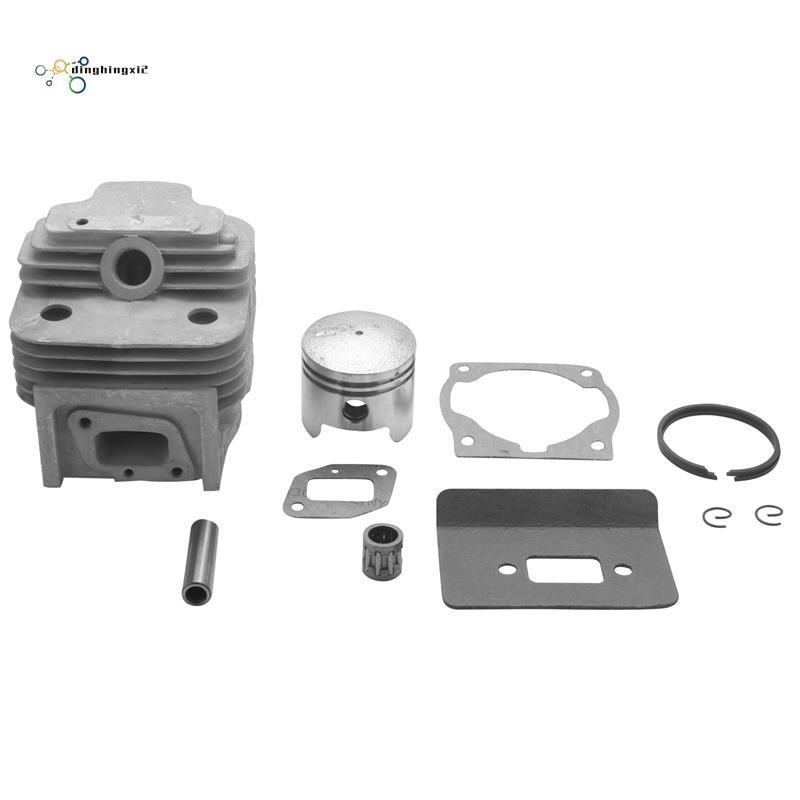 【dinghingxi2】44 มม.52cc กระบอก Assy 1E44F-5 44F-5 BG520 CG520 ชุดลูกสูบชุดทริมเมอร์อะไหล่