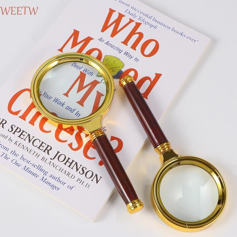 Weekw แว่นขยาย 60 มม./70 มม./80 มม./90 มม.ใช้งานง่ายเครื่องประดับ Loupe อ่านหนังสือเครื่องมือวิทยาศาสตร์ Loupe