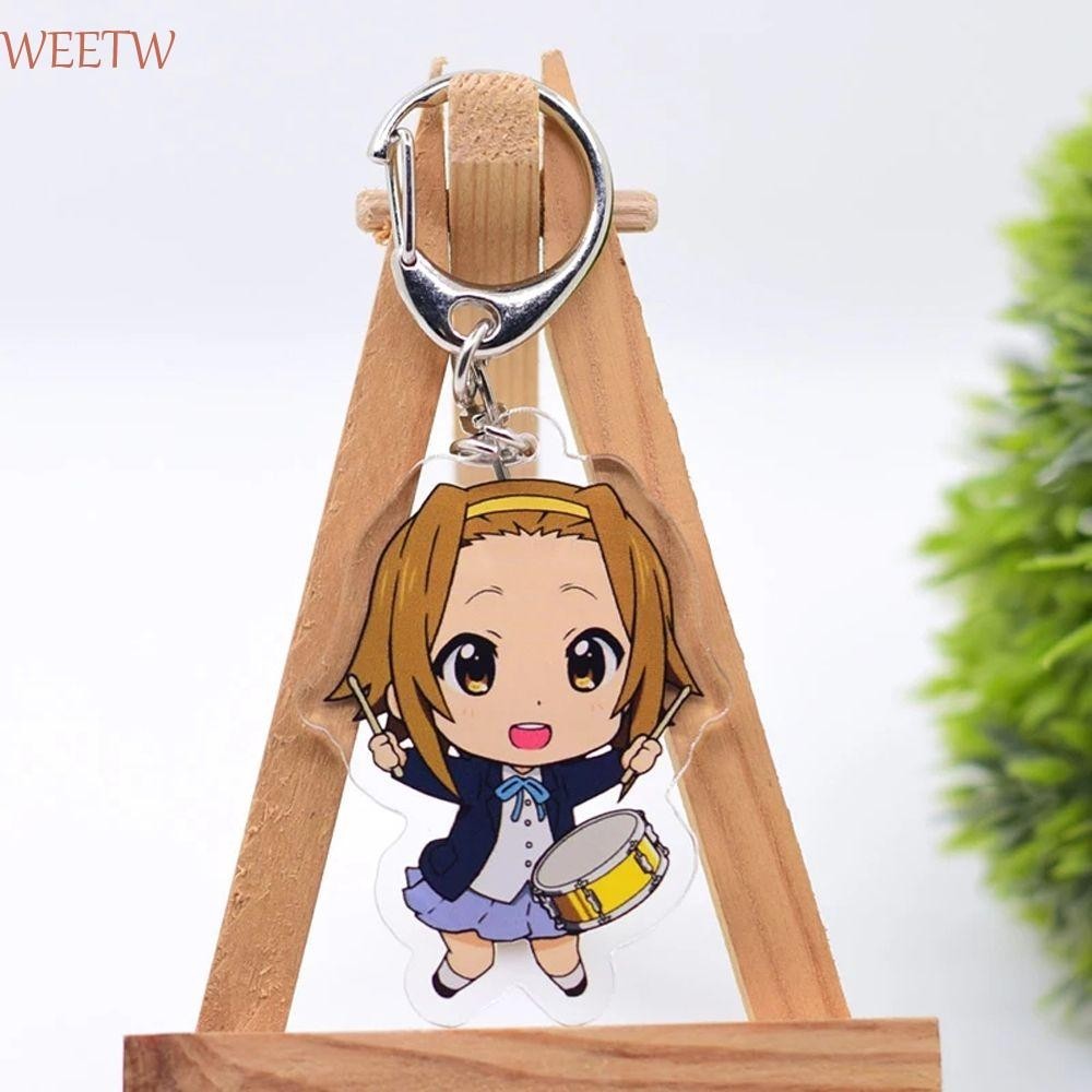 Weekw K-ON!! คอสเพลย์สําหรับถุงของขวัญจี้กระเป๋าเสน่ห์การ์ตูนจิบิพวงกุญแจ