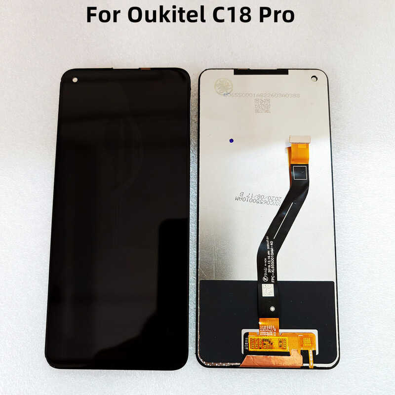 For Oukitel C18 Pro LCD&Touch screen Digitizer Oukitel C18 Pro display Screen module accessories A