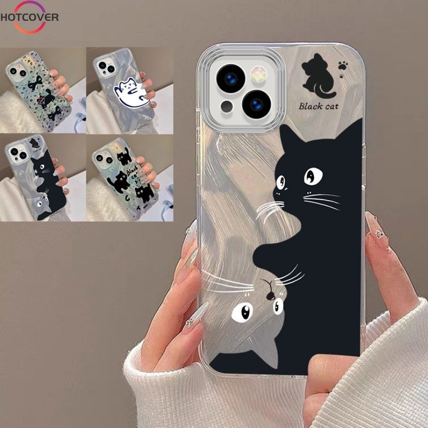 สําหรับ Vivo V30 V29 V27 V25 Pro V30e V29e V27e V25e V23e V9 S1 U10 Y85 เคสโทรศัพท์ Silver Feather H