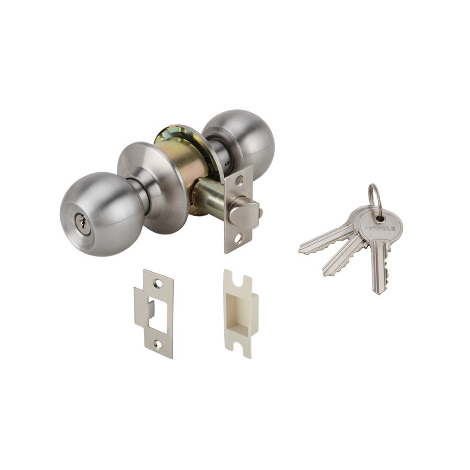 กลอน HAFELE ลูกบิดประตู สแตนเลส มีแบบห้องทั่วไป และแบบห้องน้ำ รุ่น 489.93.110 , 489.93.115