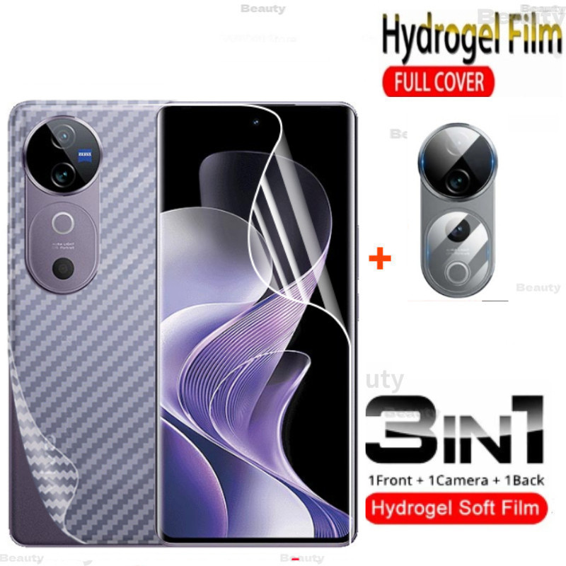 ฟิล์มไฮโดรเจลด้านหน้าสําหรับvivo V40 5G 2024 ป้องกันหน้าจอฟิล์มVivo V40 Pro V30 Pro V30E VivoV40 V40