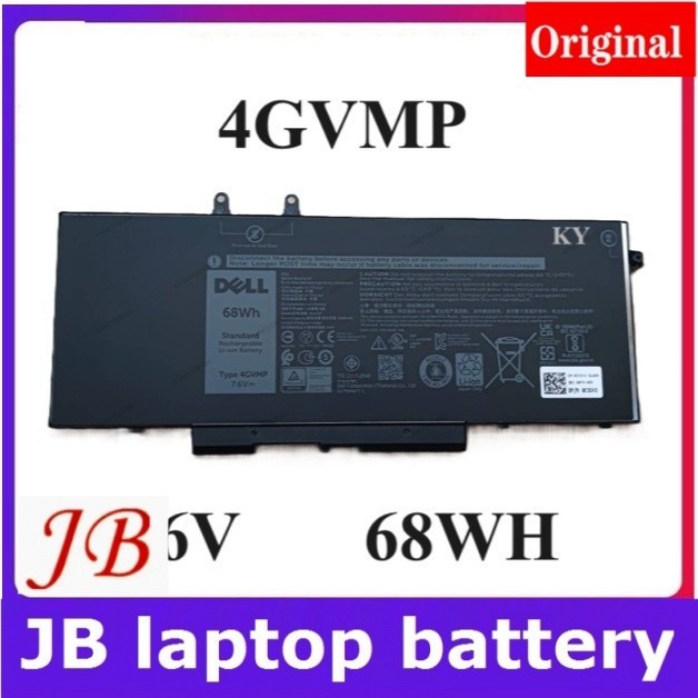 ✿BATTERY ORIGINAL แบตเตอรี่ ของแท้ DELL Latitude 5400 5410 5500 5510 Precision 3540 3550 Inspiron 75