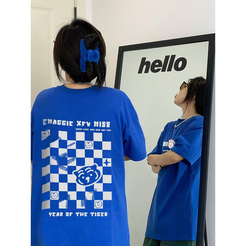 เสื้อฮู้ดผู้หญิงเกาหลี เสื้อฮู้ดแขนยาว รถกระบะดาว พิมพ์ลายส่วนบุคคล ใหม่