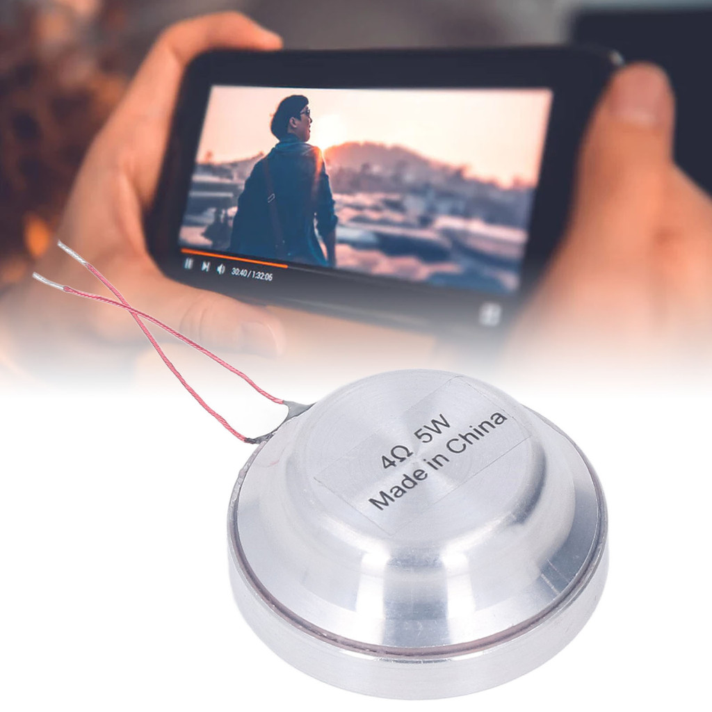 Fun~ 35MM Round Resonance Speaker All Frequency Vibration Louderspeaker สําหรับอุปกรณ์อิเล็กทรอนิกส์