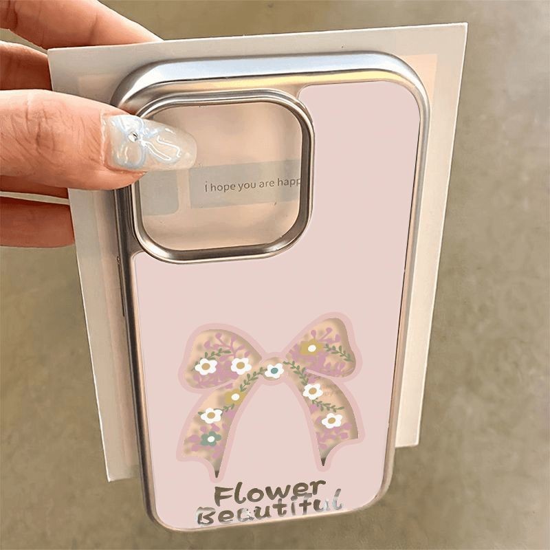 Foundation Hollow ดอกไม้เหมาะสําหรับ IPhone 15 14 13 12 11 Pro Xr X Xs Max 13plus 7 8 Plus Se2020 เค