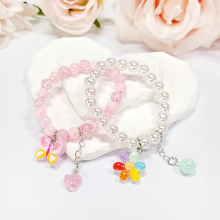 สร้อยข้อมือเด็ก เครื่องประดับเด็ก พร้อมจี้ลายน่ารัก พร้อมส่งจากไทย