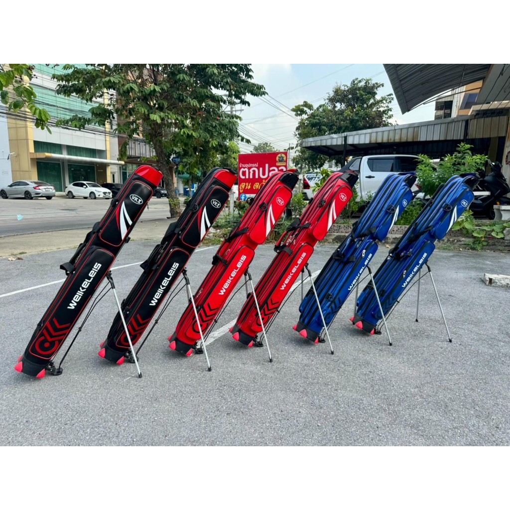 กระเป๋าชิงหลิว 3 ช่อง หนังPU ลายเคฟล่า
