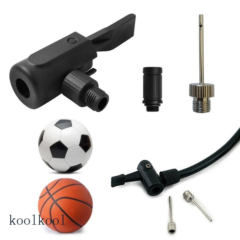 3Pcs Inflatable Needle Nozzle Air Valves Adapter Pump Parts For Football Bicycles