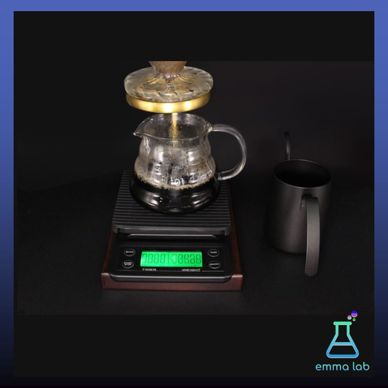 เครื่องชั่งดิจิตอล ตาชั่งดิจิตอล จับเวลาได้ เครื่องชั่งกาแฟ Coffee Scale 3kg/0.1g 5kg/0.1g