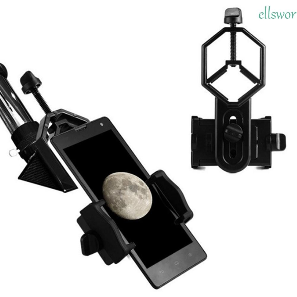 Ellsworth ตัวยึดกล้องโทรทรรศน์ปรับ Spotting Scope Holder คลิปกล้องโทรทรรศน์โทรศัพท์มือถือขาตั้งโทรศัพท์