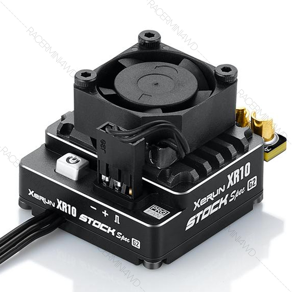 Hobbywing 30112402 XeRun XR10 Stock Spec G2 (100A) อุปกรณ์ควบคุมระบบไฟรถบังคับฮ๊อบบี้วิงแท้