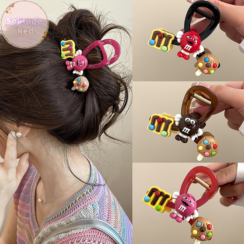 Solitudered ผู้หญิง Claw คลิปอะคริลิคผม Claws Hairpins สาว Shark คลิป Headwear แฟชั่นเกาหลีอุปกรณ์เสริมผมของขวัญ TH