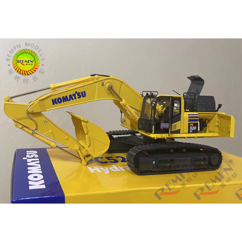 มีจําหน่าย 2024 สไตล์ใหม่ KOMATSU KOMATSU PC520LC-11M0 รถขุดโลหะผสมวิศวกรรมยานพาหนะรุ่น 1: 43ที่มีอยู่