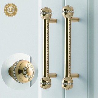 ลูกบิดตู้ และมือจับ สีเงิน และสีทอง หรูหรา สําหรับตู้เสื้อผ้…