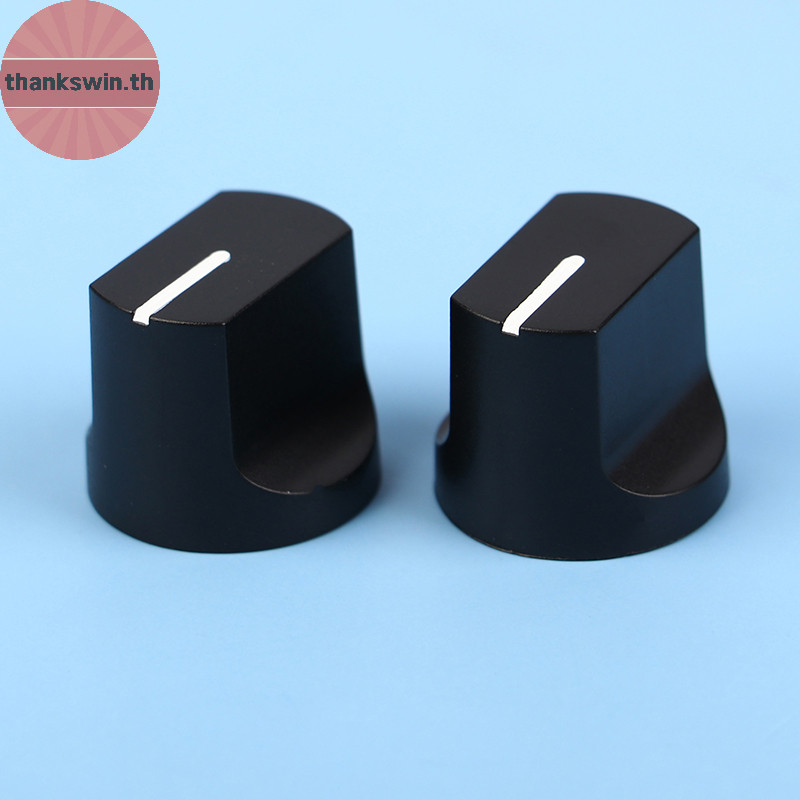 Thankswin 5 ชิ้น Duckbill ประเภทลูกบิด 19*16 มิลลิเมตร Potentiometer Bakelite ลูกบิด Encoder Band ดอกไม้เพลารู 6 มิลลิเมตรลูกบิด th