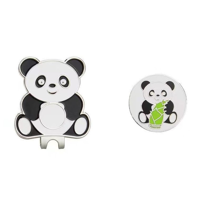♚-♚Golf Mark Panda Mark with Magnetic Accessories