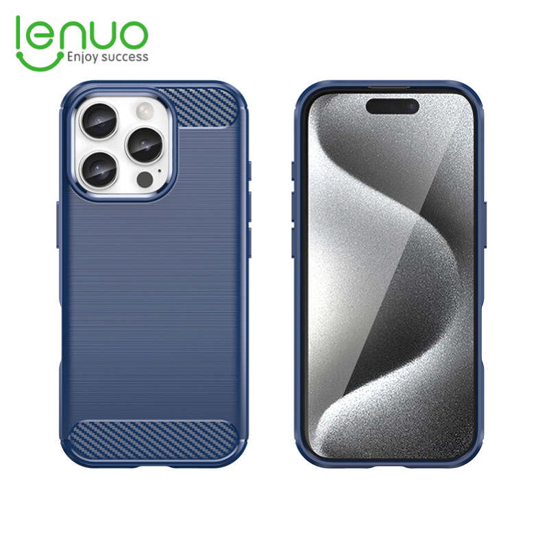 Lenuo ไอโฟนเคสโทรศัพท์สําหรับ iPhone 16 15 14 13 12 11 Pro Max ip 16 15 14 Plus 5G Case ปลอกนุ่มกันลื่นกันกระแทกป้องกันUltra Thin Coolingหรูหราฝาครอบโทรศัพท์มือถือ