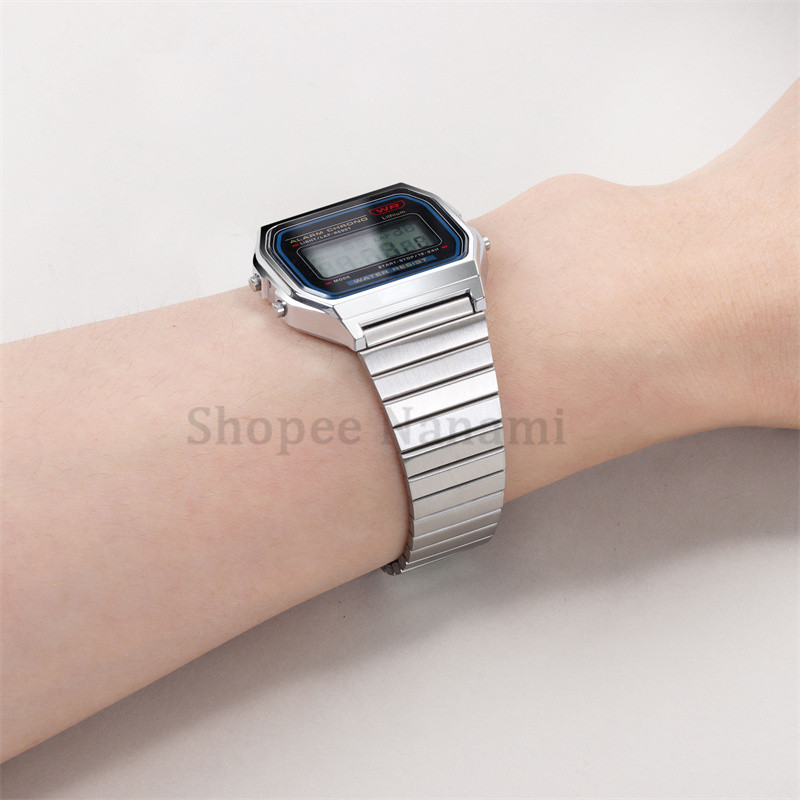 18 มม.20 มม.นาฬิกาโลหะคลาสสิกสําหรับ Casio F91W F84 รูปที่ 7