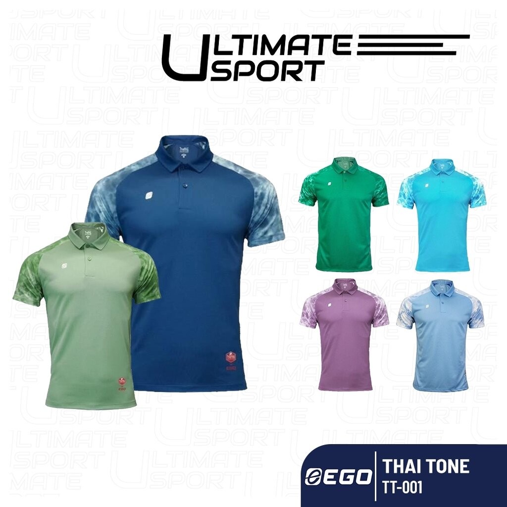 Ego Sport เสื้อโปโล อีโก้ สปอร์ต เสื้อคอปก Tiedye รุ่น Thai Tone (ไทยโทน) เสื้อมัดย้อม (TT-001)