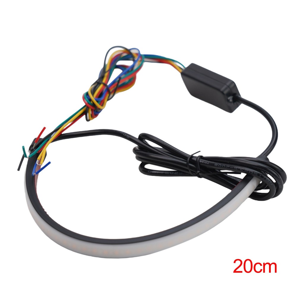 ⚡จัดส ่ งที ่ รวดเร ็ ว⚡เริ่มสแกนไฟ LED แบบยืดหยุ่น 20 ซม. ไฟท้ายรถจักรยานยนต์ - รูปที่ 7