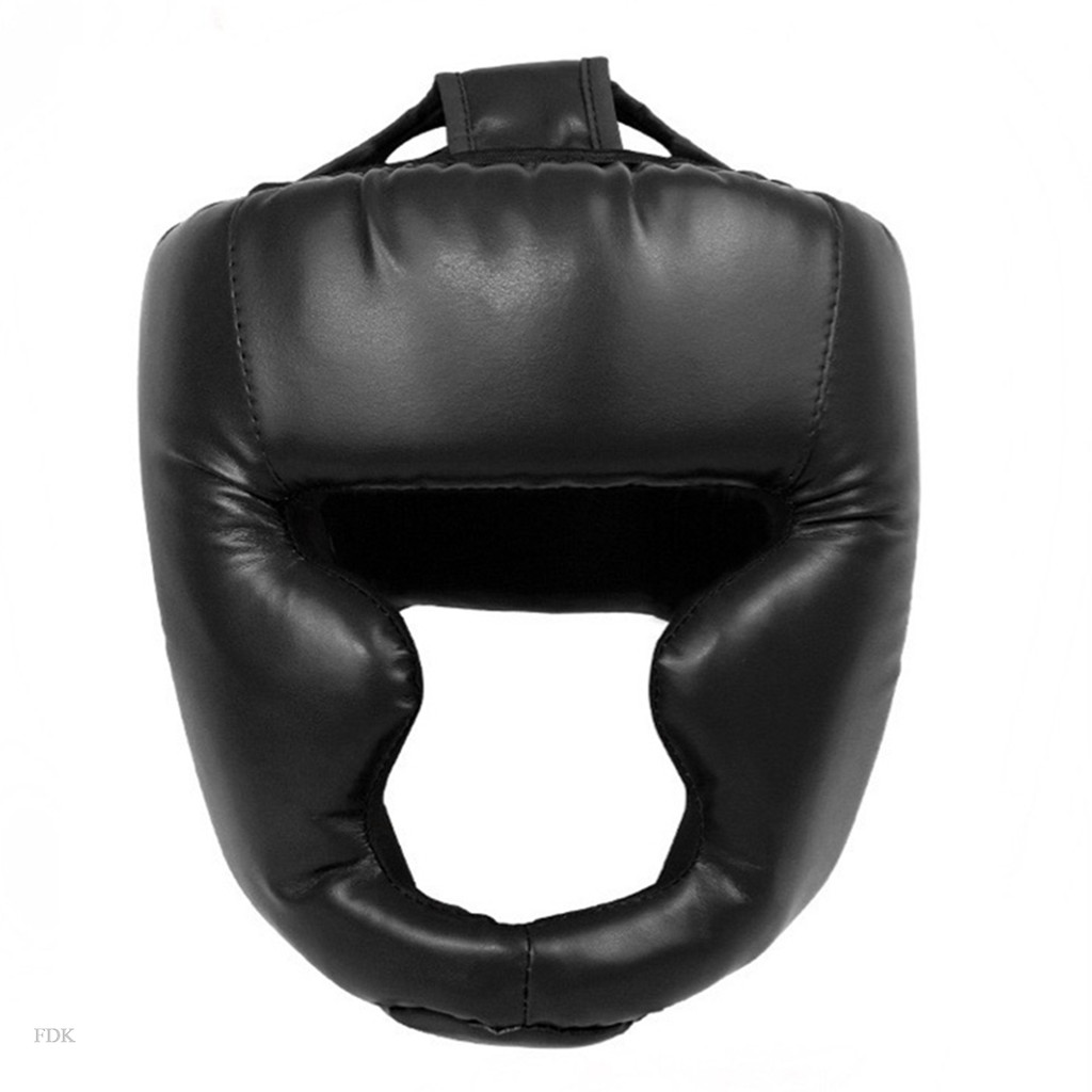 Fdk Boxing Head Guard Kick Boxing Protector Sparring Gear Face Helmet Taekwondo Head Guard