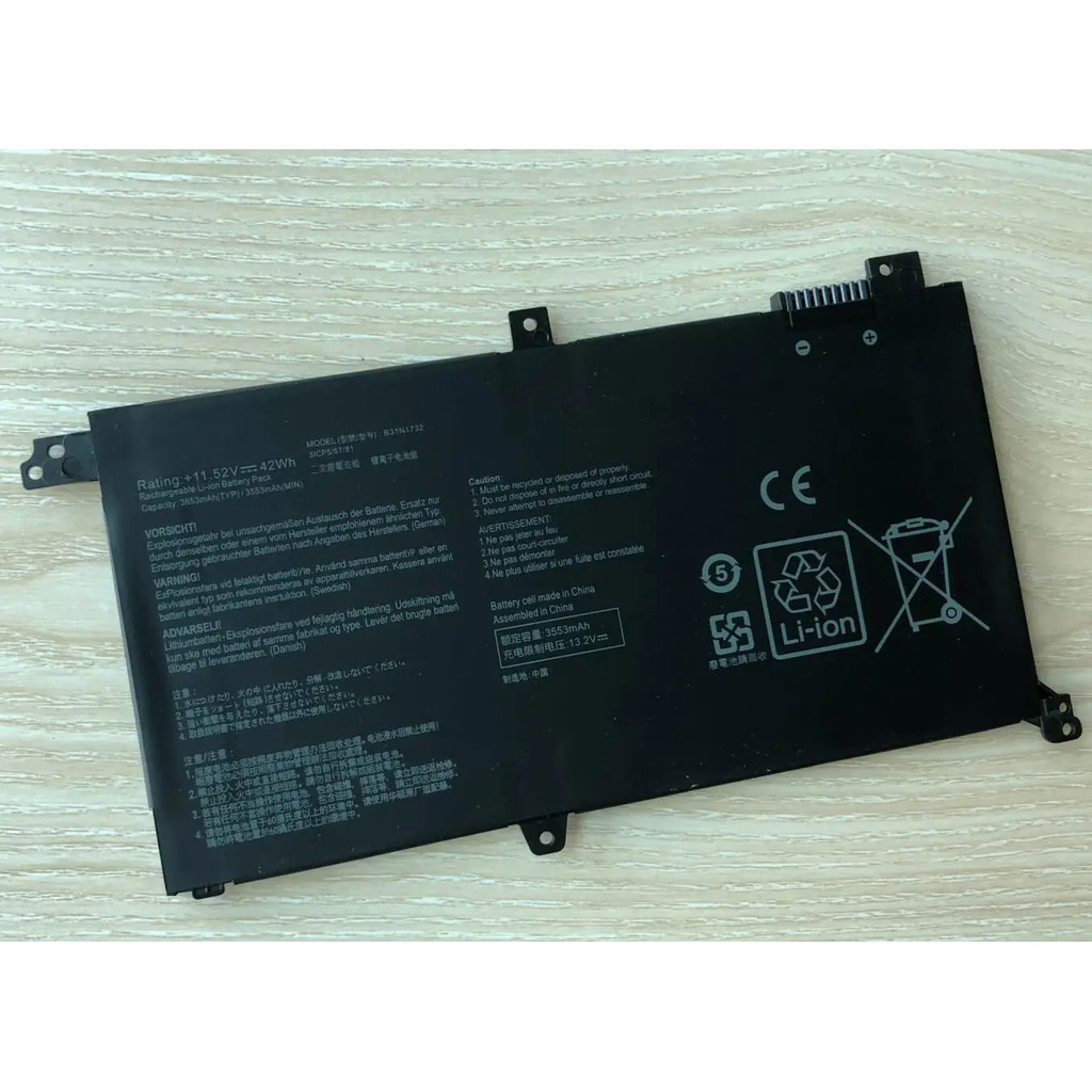 B31N1732 Battery for Asus VivoBook S14 S430FA S430FN S430UA S430UF X430FA X430FN X430UF K430FA R430F