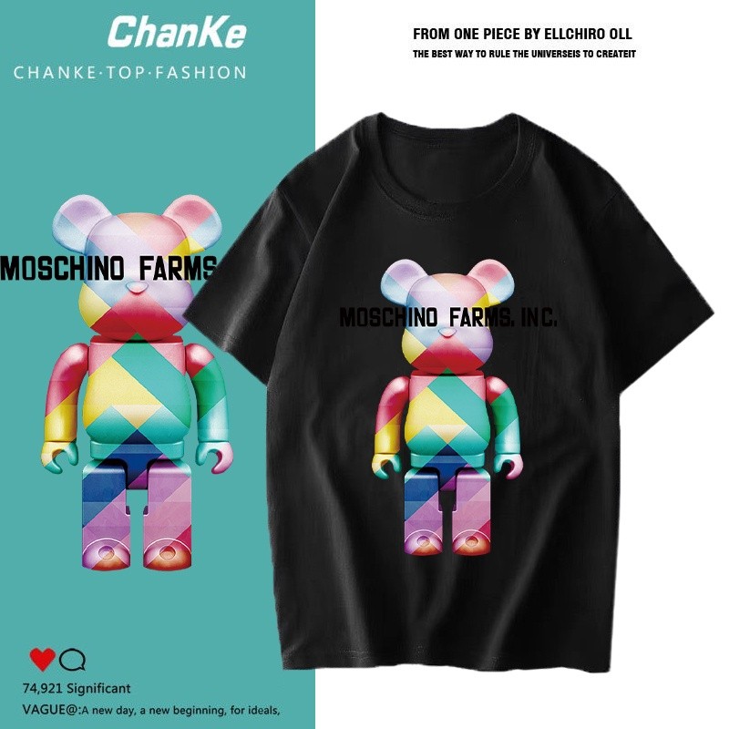 🌟 เสื้อยืดคอกลม New Collection ลายสตรีทลายเเฟชั่น โครตคูลสุดเท่ 🎏 T-783（S-5XL）