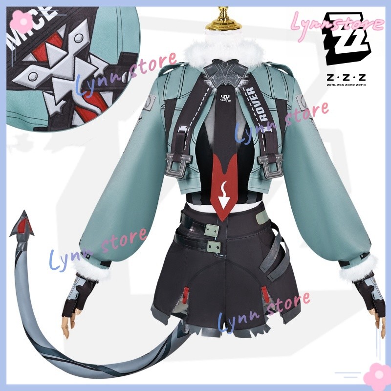 Zenless ZONE ZERO JANE คอสเพลย์เครื่องแต่งกาย JANE DOE คอสเพลย์ชุดวิกผมชุด Carnival อะนิเมะชุด