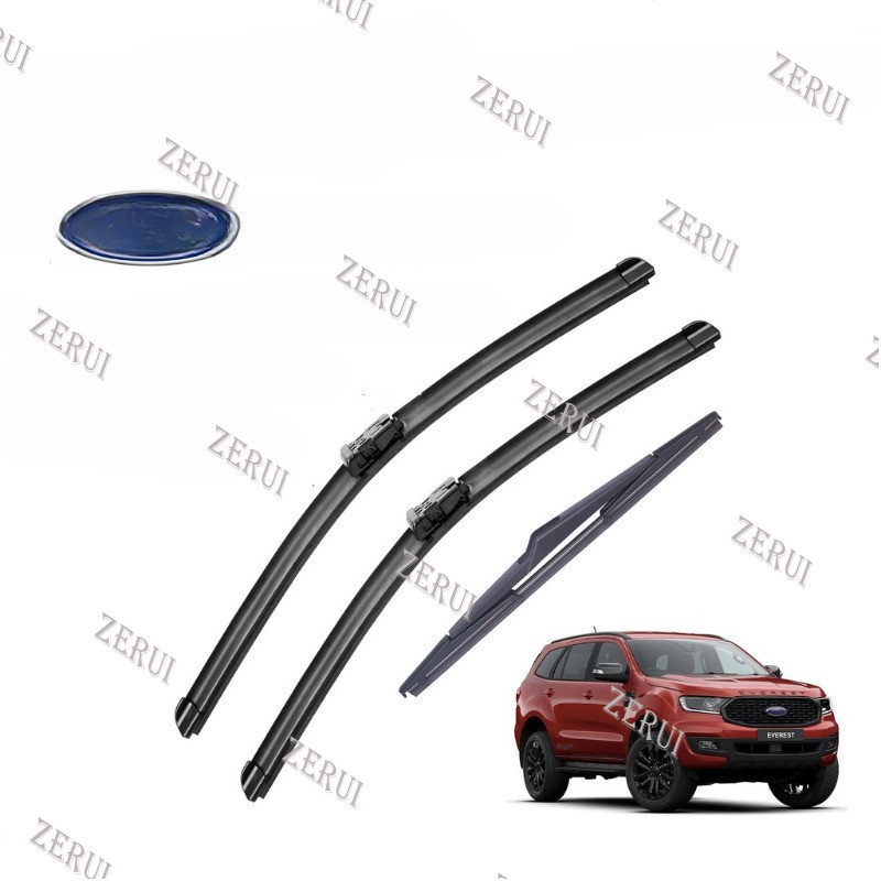 Zr สําหรับใบปัดน้ําฝน Ford Everest 16+24 ชุด (หน้า/หลัง) สําหรับปี 2014-2021 Everest ที่ปัดน้ําฝนกระจกรถยนต์ (พิเศษสําหรับ SEA)