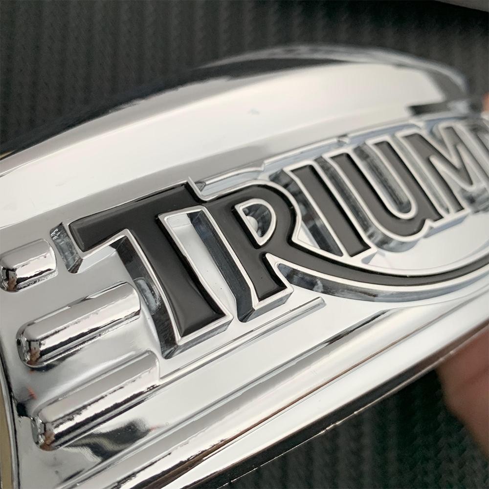 สติกเกอร์ด้านข้างถังน้ํามันเชื้อเพลิงเหมาะสําหรับ Triumph สติกเกอร์ตกแต่งด้านข้างถังน้ํามันเชื้อเพลิงรถจักรยานยนต์ - รูปที่ 6